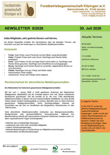 Newsletter II/2026